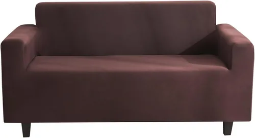 Miniatura 11 de Fundas de sofá de color liso, funda elástica para sofá, protector universal de muebles, suave, lavable, con parte inferior elástica, fundas de sofá