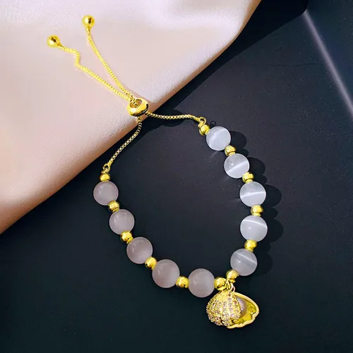 Miniatura 7 de Oubaka 12 pulseras deslizantes ajustables, cadenas extensoras ajustables con extremos de bola, cadenas extensoras para pulseras, joyería