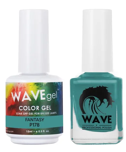Miniatura 99 de WAVEGEL - Juego dúo de gel y esmalte de uñas a juego - Colección Simplicity - #P109 Blizzard I 0.5 onzas