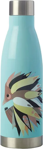 Miniatura 10 de Maxwell & Williams Pete Cromer - Botella de agua aislada, diseño de martín pescador azul, acero inoxidable sin BPA, 0.2 fl oz