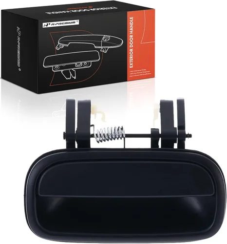 A-Premium Manija de puerta exterior trasera izquierda del lado del conductor compatible con Toyota Tundra 2000-2003, Tundra 2004-2006 Extended Cab
