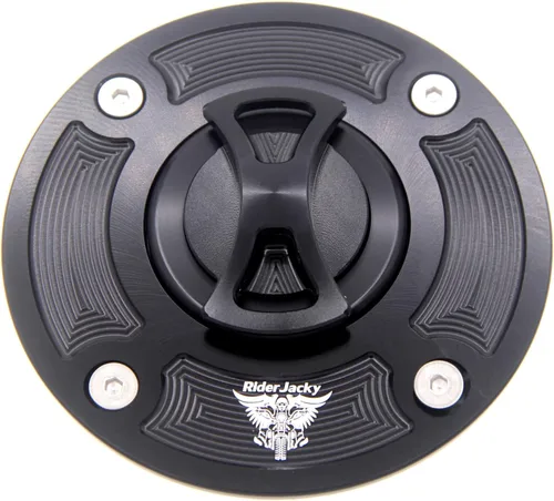 Tapa de tanque de combustible sin llave para Suzuki HAYABUSA GSXR 1300 1999-2007, SV650/SV650S 1992-2002, GSXR600 1997-2003, GSXR750 1996-2003, Negro