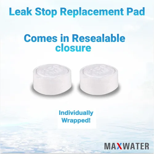 Miniatura 5 de Max Water Detector de fugas – Almohadilla expansible para válvula de cierre de ósmosis inversa (0.669 in) – Paquete de 2