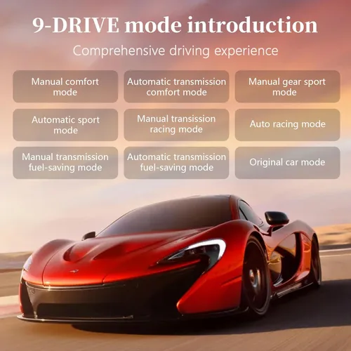 Miniatura 5 de Liiiyuan Controlador de respuesta del acelerador, acelerador electrónico inteligente de carreras 9 unidades 9 modos universal para Dodge Maserati