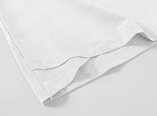 Miniatura 6 de BASUDAM Polo de golf para mujer, cuello en V, manga corta, sin cuello, camisetas de tenis para correr, secado rápido