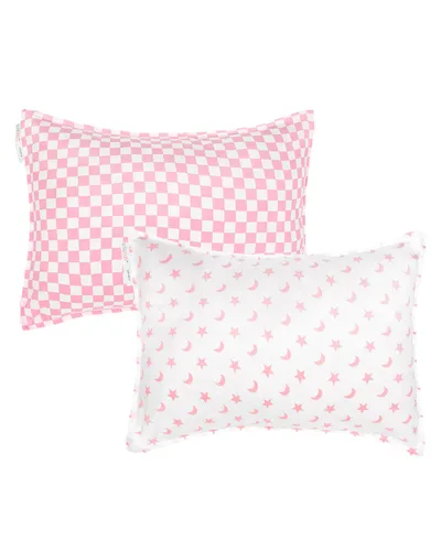Miniatura 66 de ALVABABY Paquete de 2 fundas de almohada de algodón orgánico para niños pequeños, fundas de almohada para niños de 13 x 18 pulgadas o 12 x 16