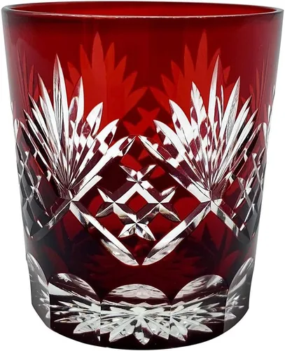 Miniatura 7 de Copa de vino de corte a mano negra fresca, caja de regalo 10 oz hecha a mano vidrio antiguo Negro cool