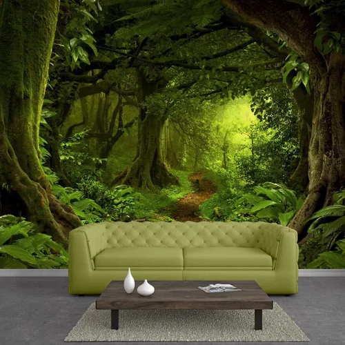 Miniatura 12 de Bormia Road Forest - Papel pintado de pared para dormitorio, tamaño grande, 108 x 75 pulgadas 008