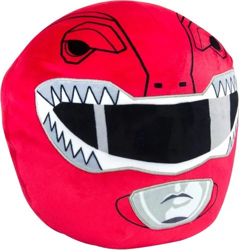 Miniatura 2 de Club Mocchi-Mocchi Mighty Morphin Power Rangers - Peluche de Ranger rojo, peluche de 30 aniversario de los Power Rangers, 15 pulgadas