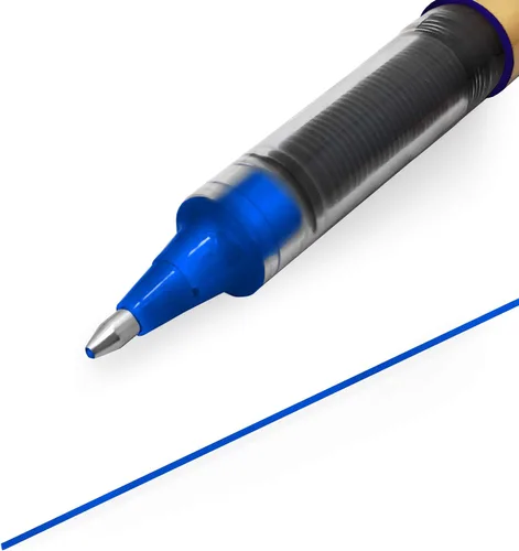 Miniatura 4 de uni-ball On Point 'Stay Gold' Eye - Bolígrafos anchos para escritura a mano, paquete de 3 en tinta azul