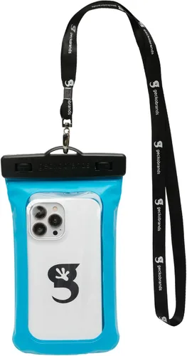 Miniatura 2 de geckobrands Bolsa seca flotante para teléfono, bolsa impermeable y flotante, se adapta a la mayoría de los modelos de iPhone y Samsung Galaxy Gris