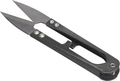 Miniatura 7 de Tijeras de coser, cortador de hilo de hilo de 4.1 pulgadas, mini tijeras pequeñas para recortar, hecho de hilo de acero de alto carbono, suministros