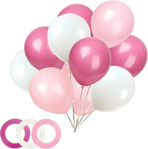 Miniatura 12 de KADBANER Globos rojos, amarillos y negros, paquete de 100 globos de látex de 12 pulgadas