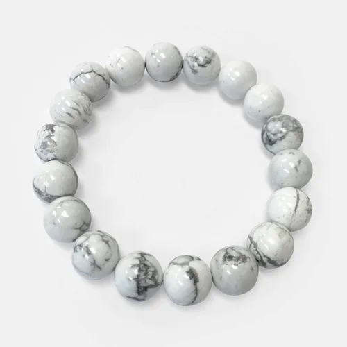 Miniatura 365 de Gem Avenue Handmade Round Bead Stretch Bracelet Unisex Natural Stone Beaded Jewelry for Men & Women, Elastic Wristband for Daily Wear