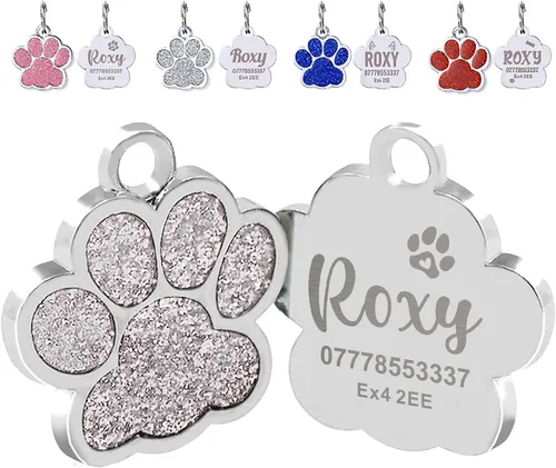 Miniatura 8 de Etiquetas para perros personalizadas para mascotas, etiqueta para perro, etiquetas para gato, etiquetas de nombre de perro personalizadas, etiquetas