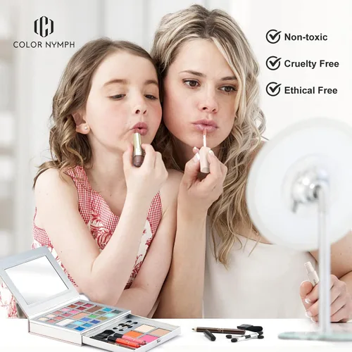 Miniatura 6 de Color Nymph Kit de maquillaje todo en uno, perfecto para mujeres, adolescentes y principiantes. Desbloquea infinitas posibilidades con 24 hermosos
