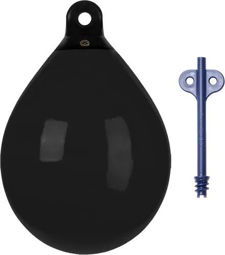 Miniatura 7 de Dan-Fender Guardabarros redondos de alta resistencia y boya marcadora – Parachoques de bola multiusos para barcos – Cuerda sólida que sostiene