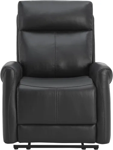 Miniatura 11 de KISLOT Silla reclinable de cuero para adultos, abrazador de pared, RV reclinable con puertos de carga USB, sofá reclinable de energía eléctrica