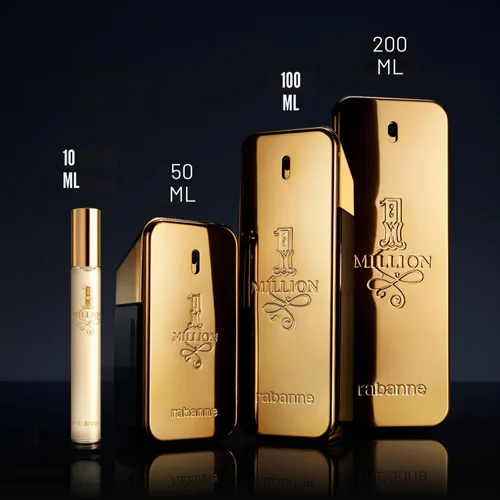 Miniatura 6 de Rabanne 1 Million Eau de Toilette - Long Lasting Designer Fragrance for Men with Mandarin, Cinnamon & Amber - Luxury Men's Perfume Spray