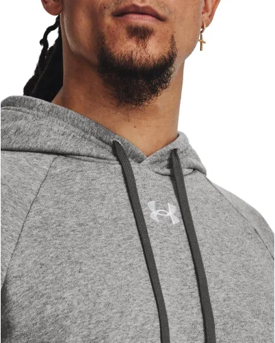 Miniatura 4 de Under Armour Rival - Sudadera de vellón con capucha para hombre