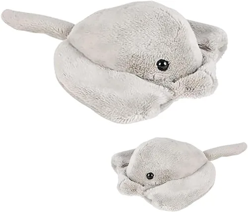 Miniatura 27 de The Dreidel Company Peluche T-Rexs Mighty Mights, relleno de felpa de 3.5 pulgadas, juguetes de animales súper suaves y tiernos, decoraciones