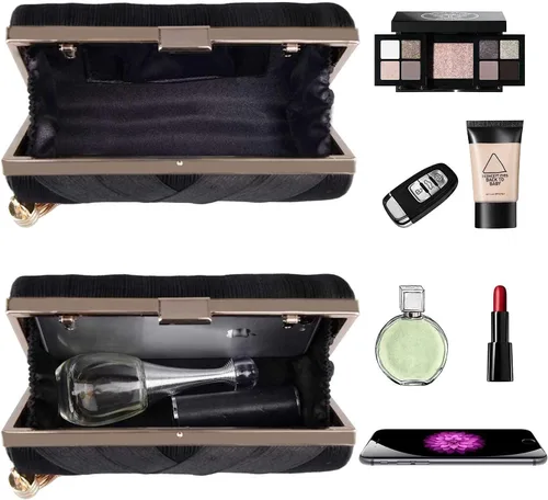 Miniatura 4 de Bolsos de noche con borlas para mujer, para bodas, bailes, salidas nocturnas, fiestas