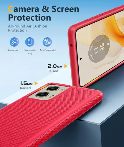 Miniatura 160 de FNTCASE Funda para iPhone 17 Pro: Fundas delgadas translúcidas de color azul claro compatibles con MagSafe, protección completa de la cámara