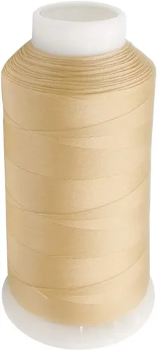 Miniatura 10 de Desirable Life Hilo de coser de nailon N66 de 1500 yardas, tamaño #69 T70 210D/3 para cuero de mezclilla, a mano, máquina, manualidades, bolsa