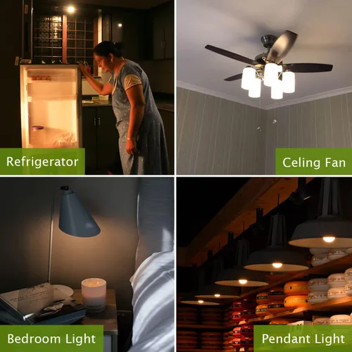 Miniatura 5 de Bombillas LED de repuesto para campana de cocina GIOVAR, equivalente a 40 W, bombilla LED para electrodoméstico para refrigerador/campana