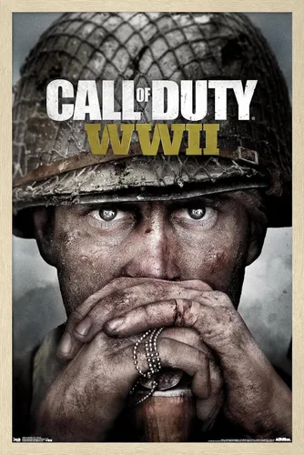 Miniatura 9 de Trends International Call of Duty: WWII - Póster de pared Key Art, 22.375 x 34 pulgadas, versión premium sin marco