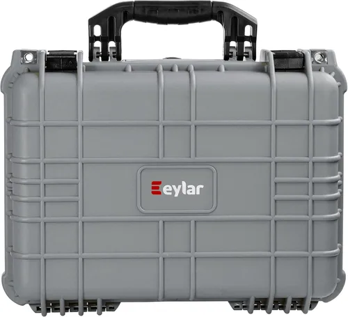 Miniatura 10 de Eylar Estuche Rígido Estándar de 16" para Equipo y Cámara, Impermeable con Espuma, Estándares TSA Blanco