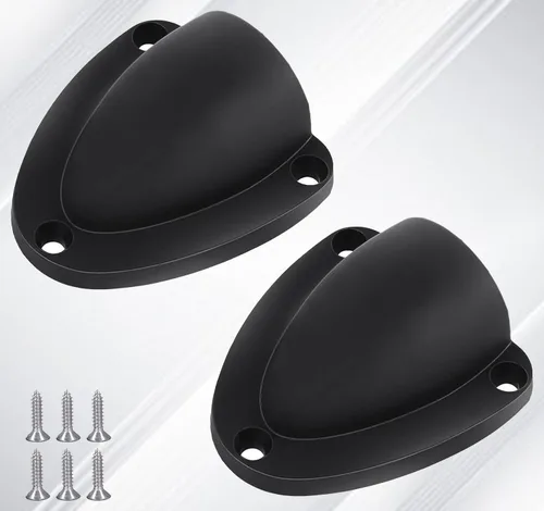 Miniatura 3 de 4 piezas de ventilación de nailon con carcasa de almeja marina, cubierta de ventilación de cable de alambre de 2-1/2 pulgadas con tornillos