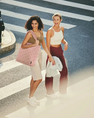 Miniatura 3 de Prite Bolsa de pana para mujer, bolsa de hombro grande con cremallera y bolsillos para la universidad, trabajo, viajes, compras