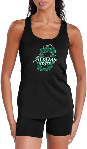 Miniatura 206 de Camiseta deportiva sin mangas oficial de NCAA Collegiate para mujer, con espalda cruzada, colección con logotipo primario