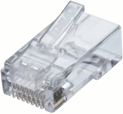 Miniatura 15 de Ideal Electrical 85-375 8P8C - Enchufe modular de una sola pieza, conector RJ-45 de diseño de alimentación para cables CAT6, par trenzado de 250