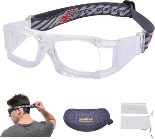 Miniatura 16 de SooGree Gafas protectoras de baloncesto y fútbol para hombres y mujeres