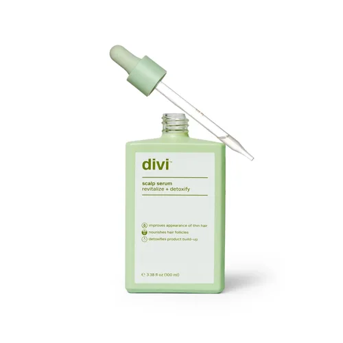 Divi Scalp Serum for Thinning Hair Clinically Tested, Non-Greasy Formula with Amino Acids, Caffeine & Rosemary Oil Promotes Healthy Scalp &