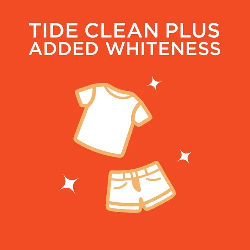 Miniatura 7 de Tide Plus Bleach Alternative HE Turbo Clean Detergente líquido para ropa, 46 onzas líquidas, 29 cargas