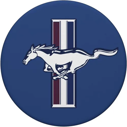 Miniatura 3 de Ford Mustang Logo PopSockets - Agarre y soporte para teléfonos y tabletas, Negro