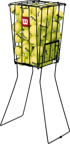 Miniatura 4 de Wilson Canasta Recogedora de Pelotas Unisex para Adultos, Canasta de Recogida de Pelotas de Tenis, Capacidad para 75 Pelotas de Tenis, NS