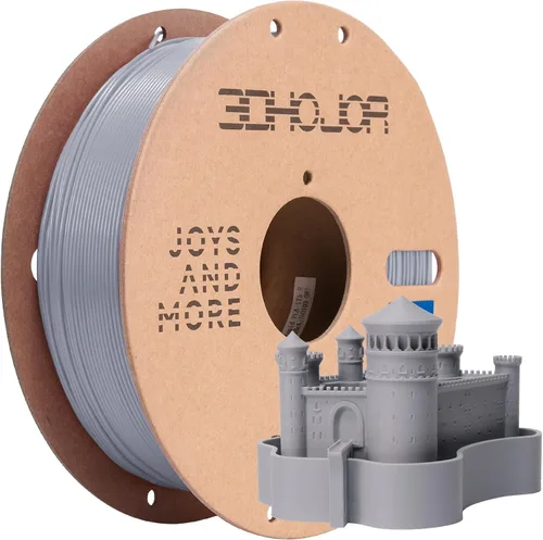 Miniatura 8 de 3DHoJor Filamento para impresora 3D de PLA de alta velocidad 1.75mm 1kg Carrete de cartón (2.2lbs) PLA rápido para una impresión hasta 5 veces más