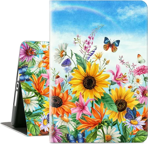 Miniatura 20 de Funda para iPad de 9ª generación, funda para iPad de 8ª generación, funda para iPad de 7ª generación de 10.2 pulgadas, vista multiángulo con soporte