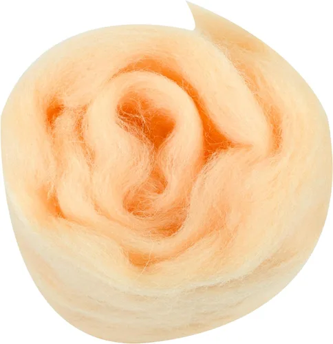 Miniatura 169 de 24 tipos de lana rosa, 4.23 oz (120 g), adecuado para fieltro húmedo y fieltro de aguja de telas hiladas de lana. Un paquete de prueba está Tonos