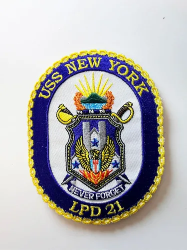 Miniatura 3 de Parche USS New York LPD-21 - Coser