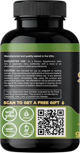 Miniatura 7 de Gade Nutrition Pure Shilajit Cápsulas Shilajit del Himalaya con ácido fúlvico y minerales esenciales para combatir la fatiga Cápsulas vegetales