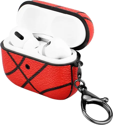 Miniatura 17 de Funda para Airpods Pro, diseño de béisbol, a prueba de golpes, para auriculares, Airpods Pro, con llavero frontal LED visible