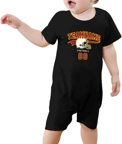 Miniatura 49 de Traje de fútbol personalizado para bebé, hace que tu bebé nombre y número de ropa de fútbol regalos