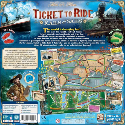 Miniatura 3 de Asmodee Ticket to Ride London - Juego de mesa de estrategia de construcción de rutas de trenes, juego familiar divertido para niños y adultos, a