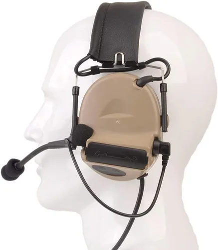 Miniatura 4 de Orejeras electrónicas de protección auditiva y auriculares de comunicación Beige Bronceado