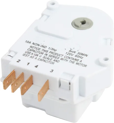 Miniatura 4 de Paquete de 2 temporizadores de descongelación 215846602 de repuesto para refrigerador Frigidaire FRT21IS6BWE, compatible con temporizador
